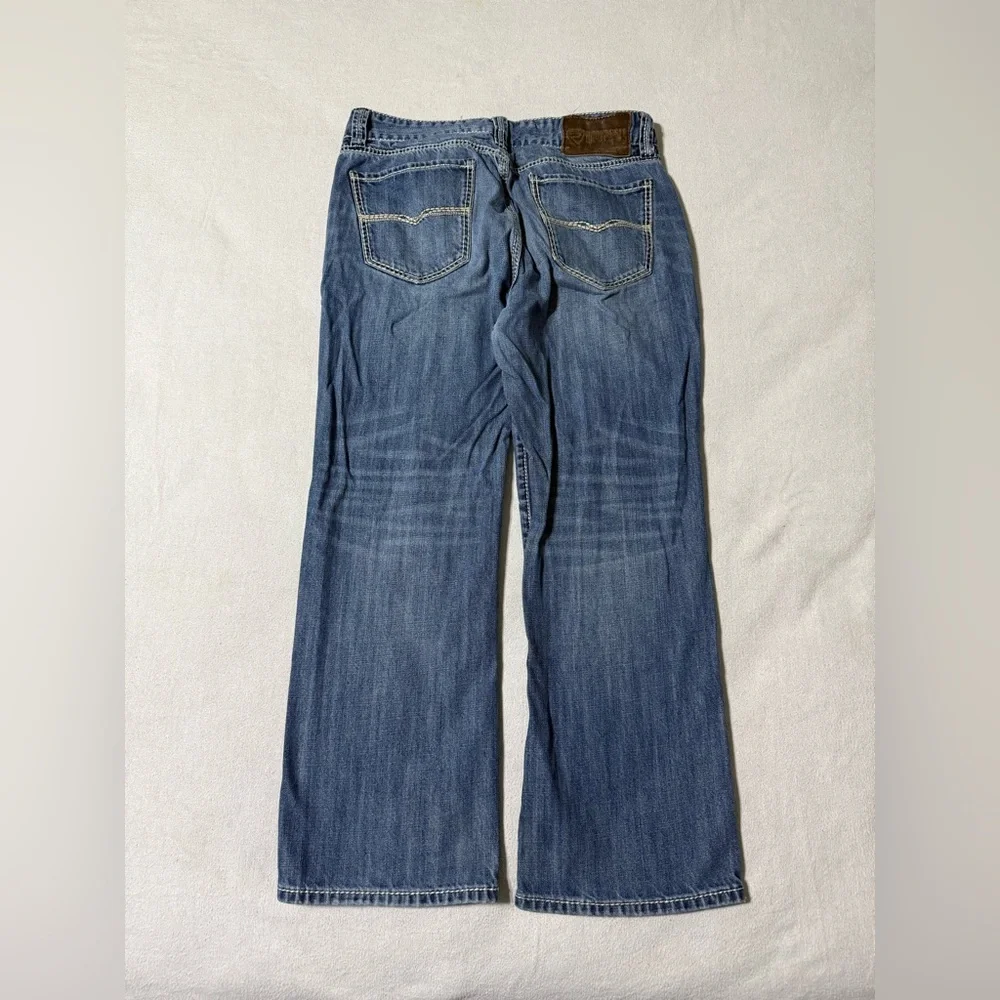 Rock and‎ Roll Cowboy Double Barrel Relaxed Straight Leg Jean Mens 32x27